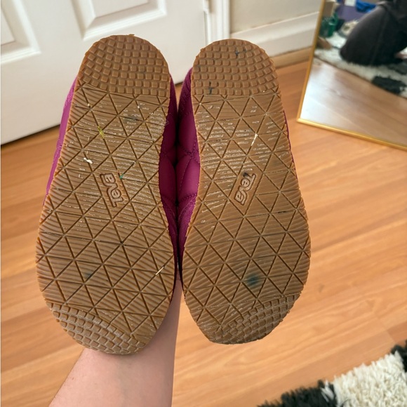teva Purple Quilted Slip-On Shoes - Picture 5 of 6